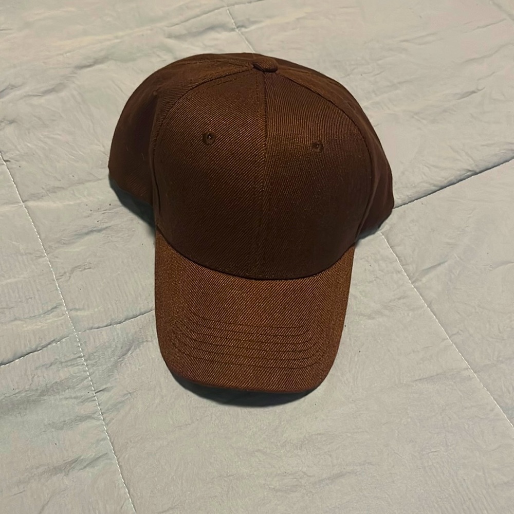Brown cap